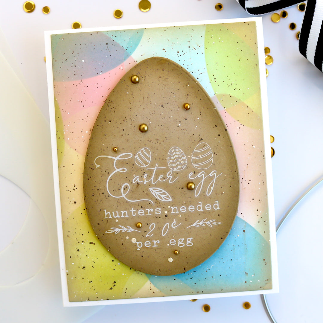 Easter Egg Dies and Stencils Bundle