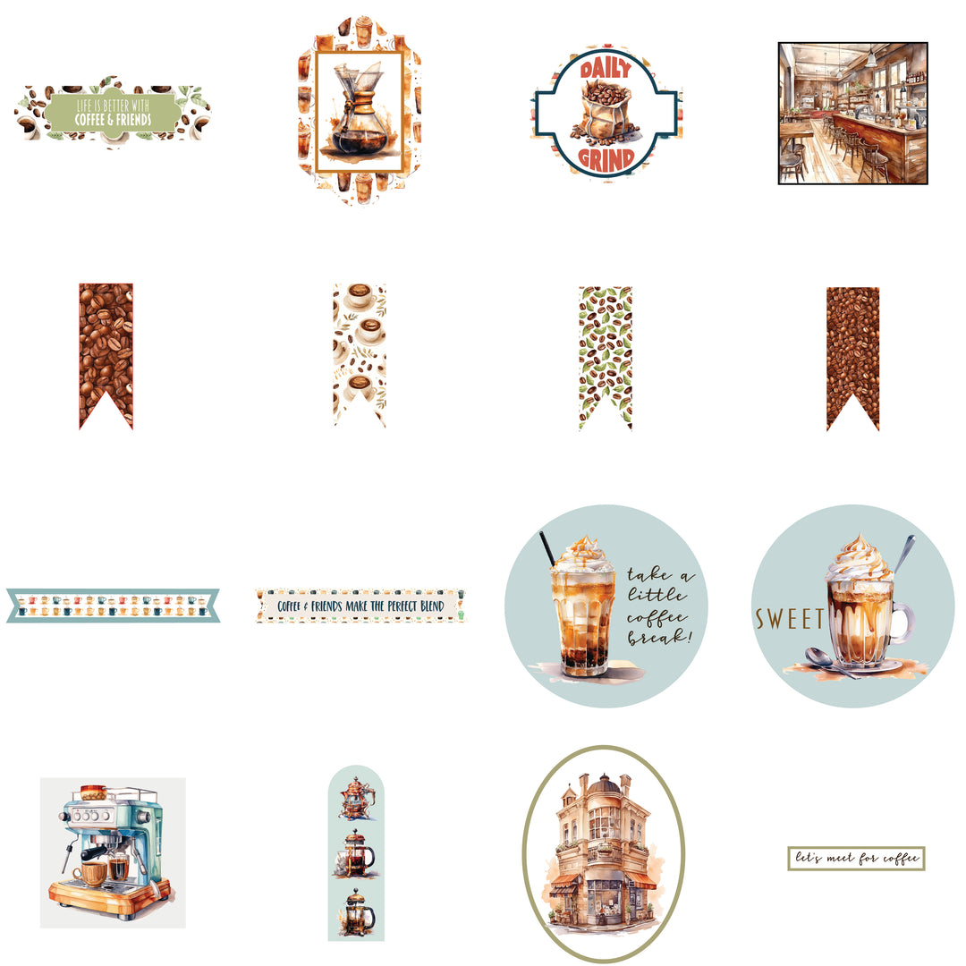 Daily Grind Ephemera 32 PCS