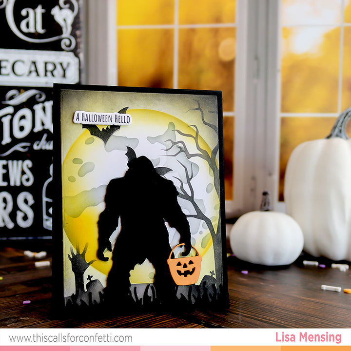 Halloween Scene Builder Stencil Set