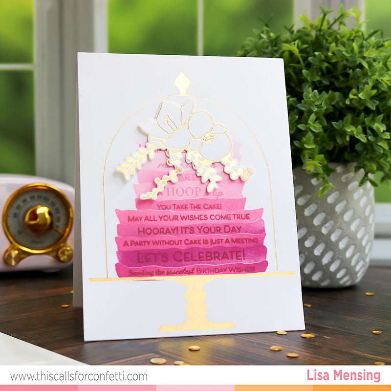Alice's Story Birthday Sentiments Coordinating Dies