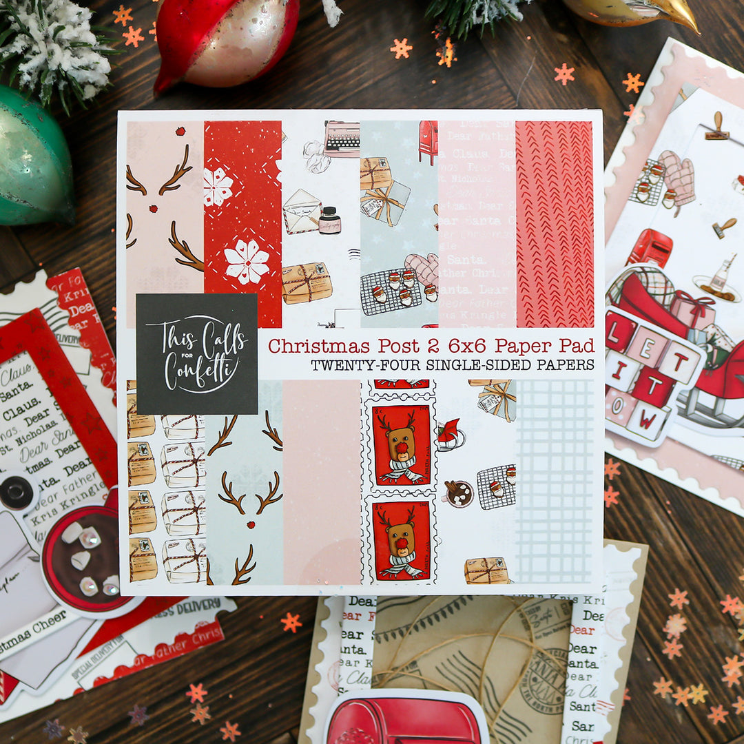 Christmas Post 2 6 x 6 Paper Pad