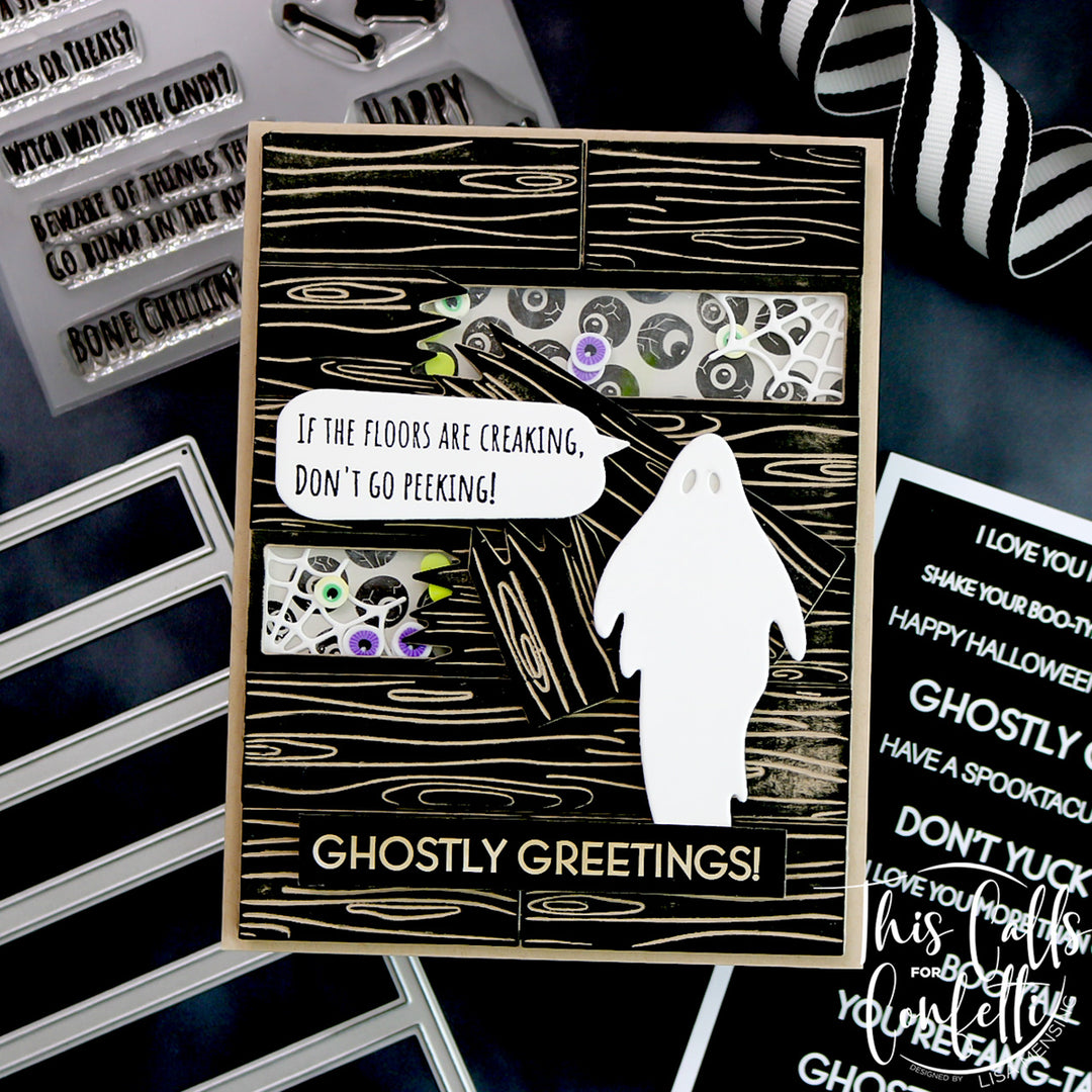 Kooky Spooky 4x6 Clear Photopolymer Stamp Set