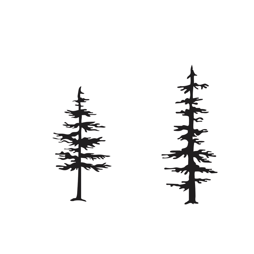Forest Landscape Stencil Set