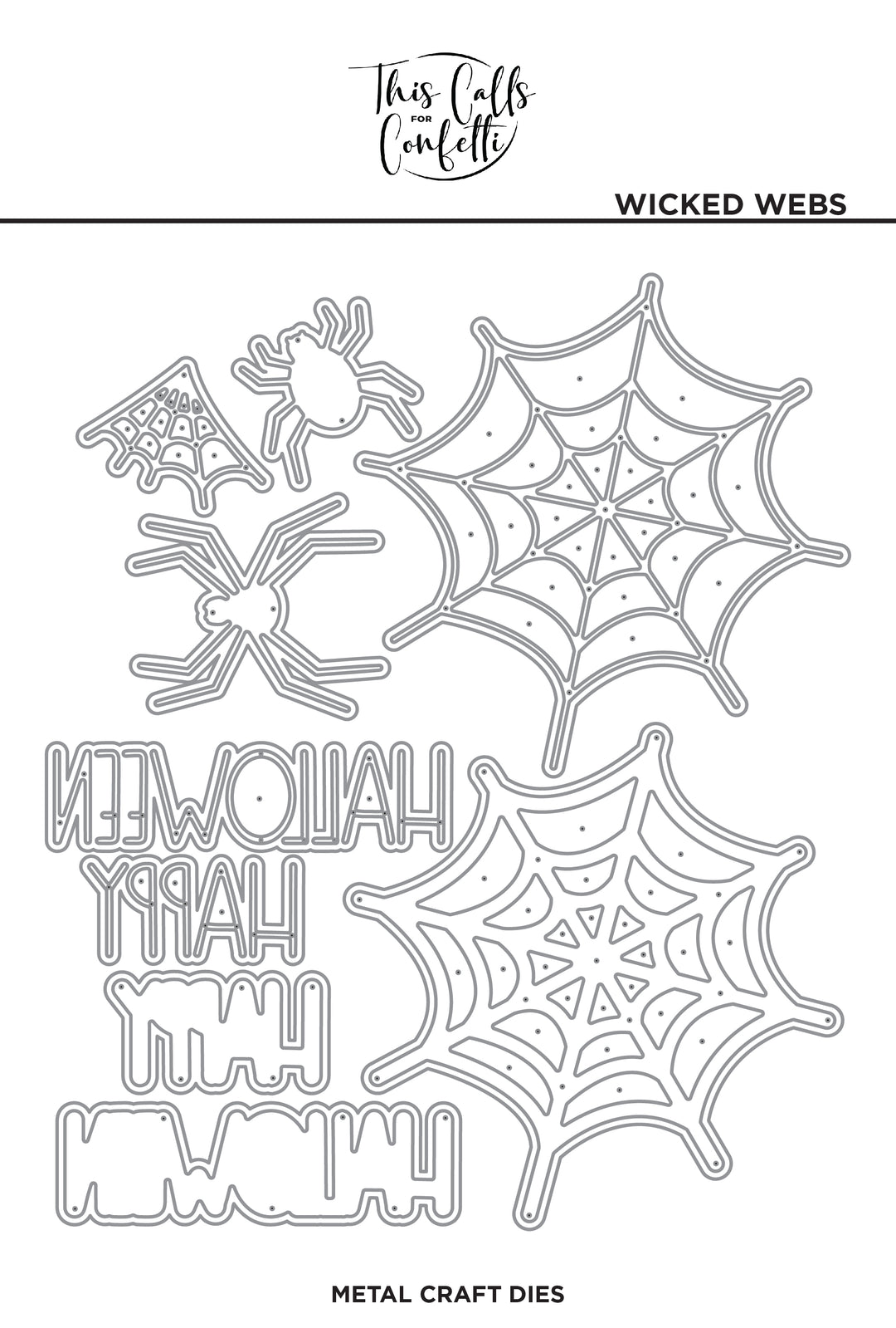 Wicked Webs Metal Craft Dies