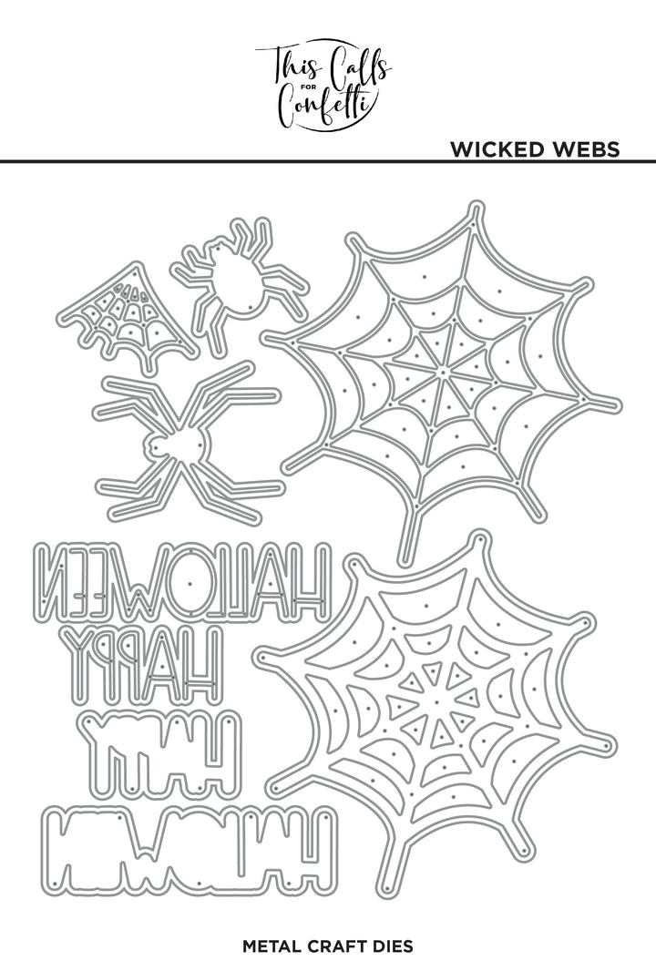 Wicked Webs Metal Craft Dies