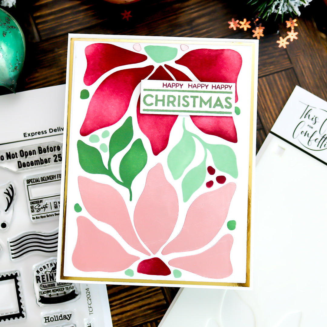 Express Delivery 4x6 Clear Photopolymer Stamp Set