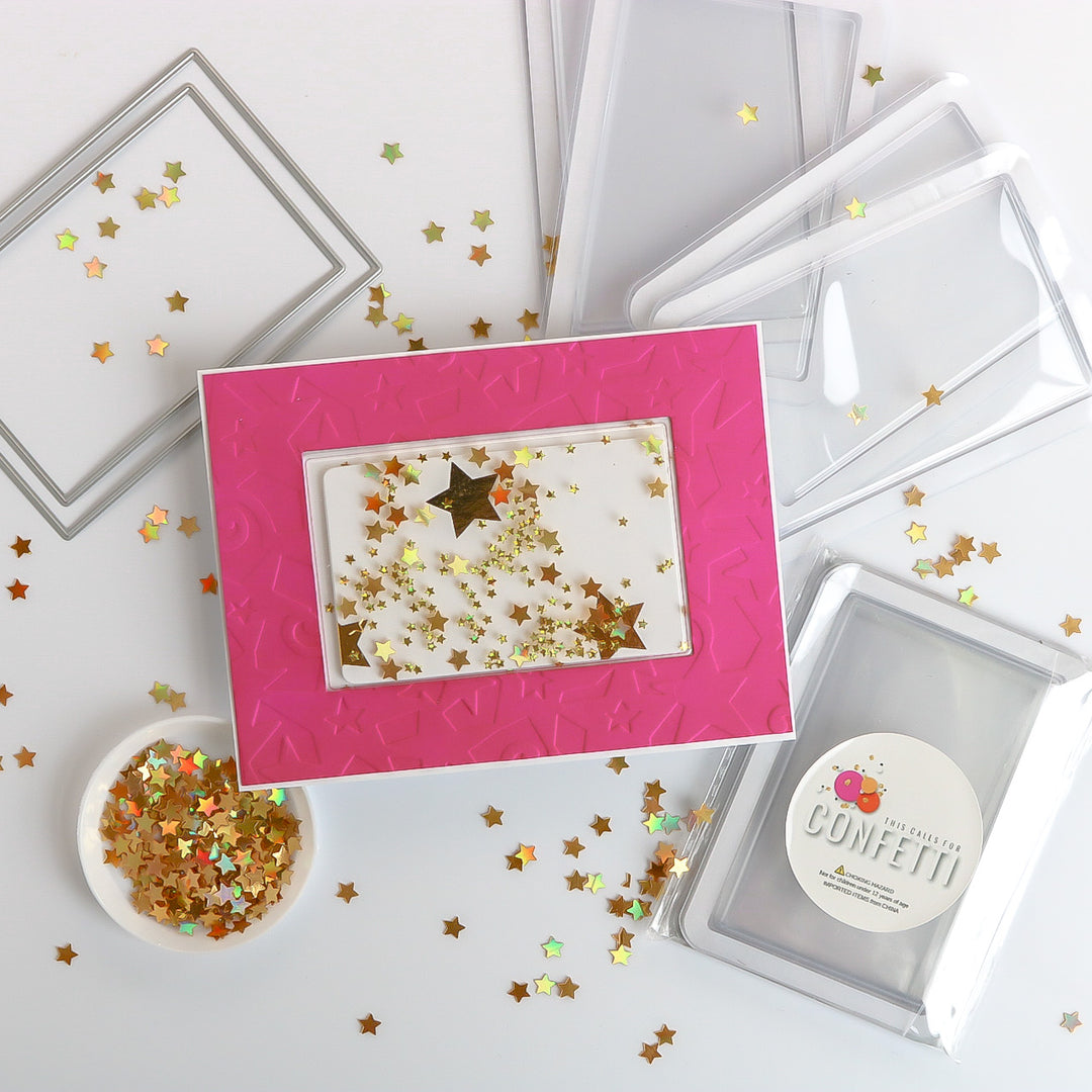Gift Card Shaker Pouch & Dies Starter Kit