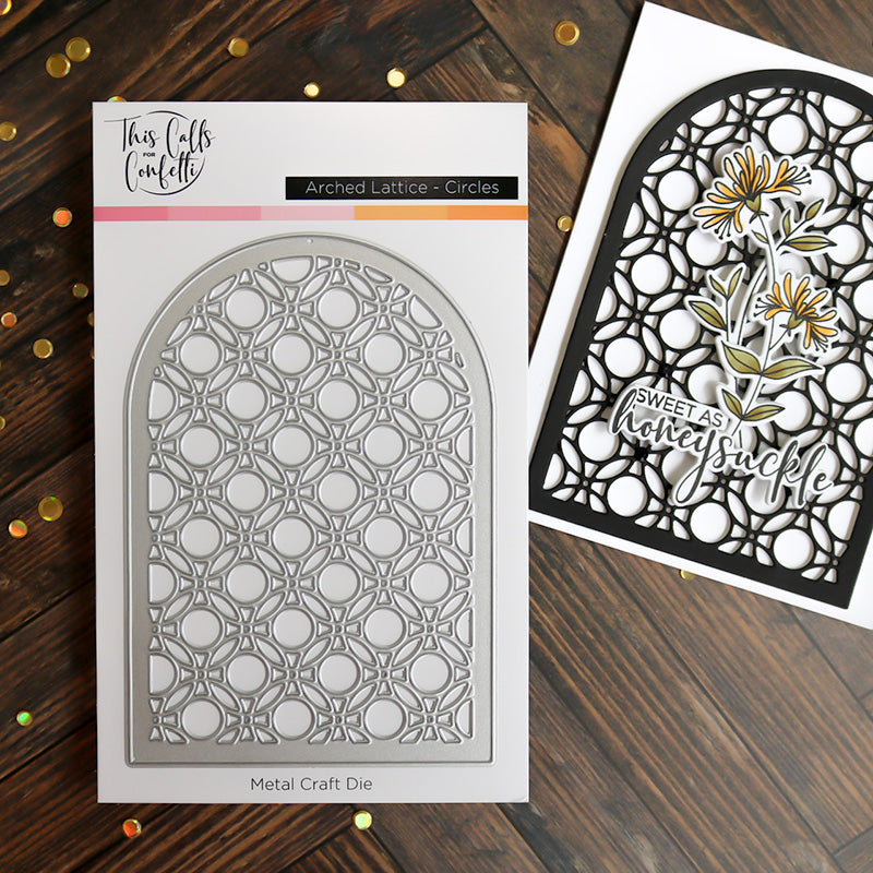 Arched Lattice - Circles Die