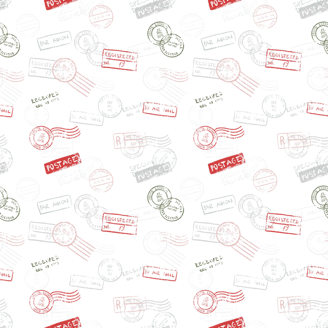 Christmas Post 6 x 6 Paper Pad