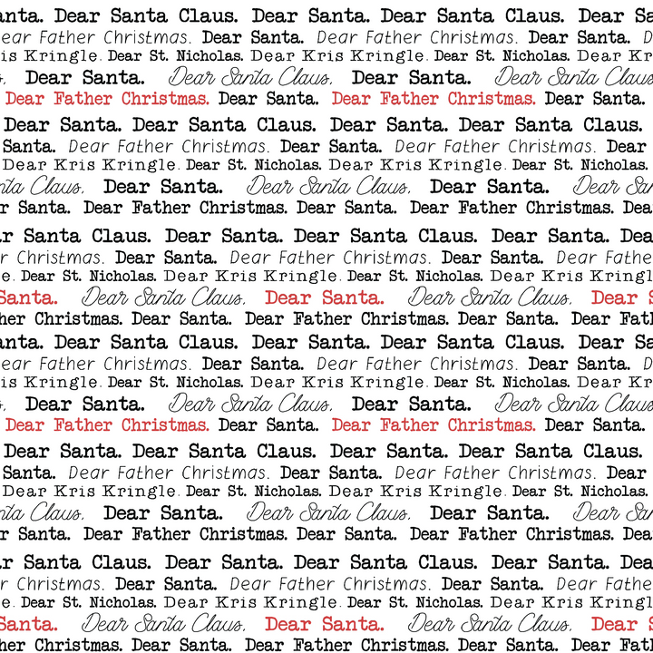 Christmas Post 6 x 6 Paper Pad