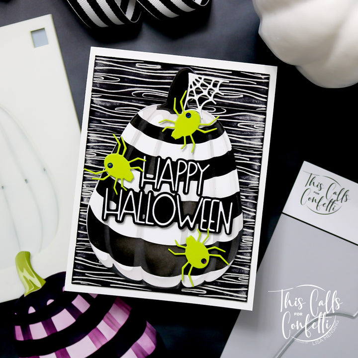 BOO-jee Pumpkin Layer Stencils & Die Set