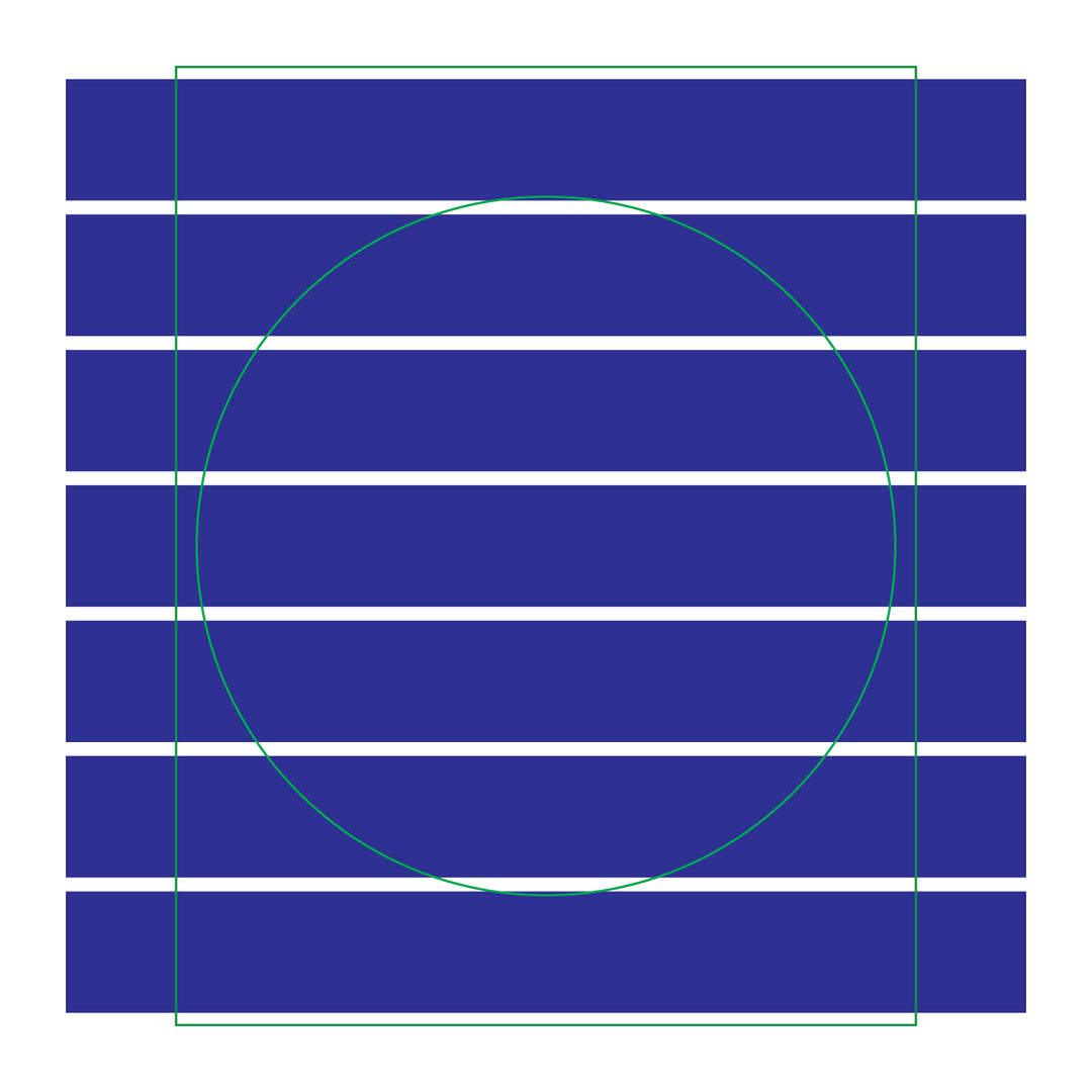 Retro Stripes - Layering Stencil Set