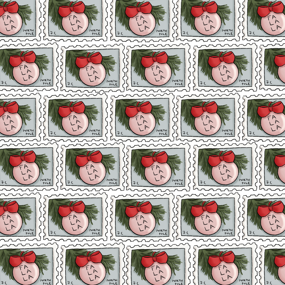 Christmas Post 6 x 6 Paper Pad