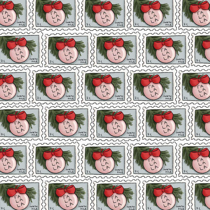 Christmas Post 6 x 6 Paper Pad