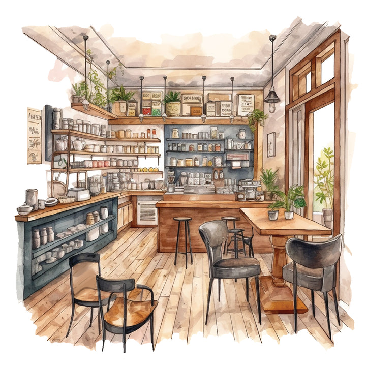 Daily Grind 6 x 6 Paper Pad - Single-sided Sheets