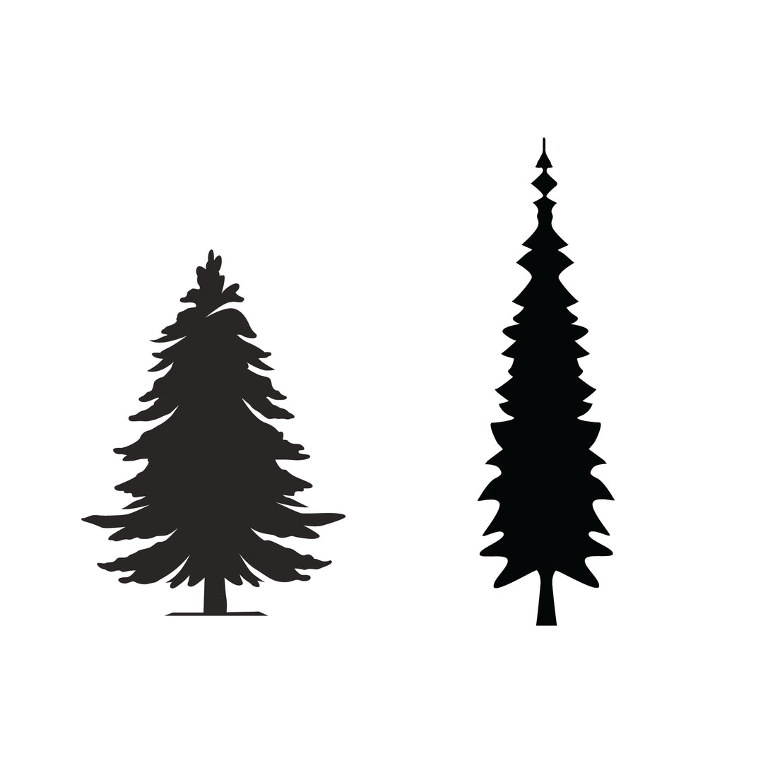 Forest Landscape Stencil Set