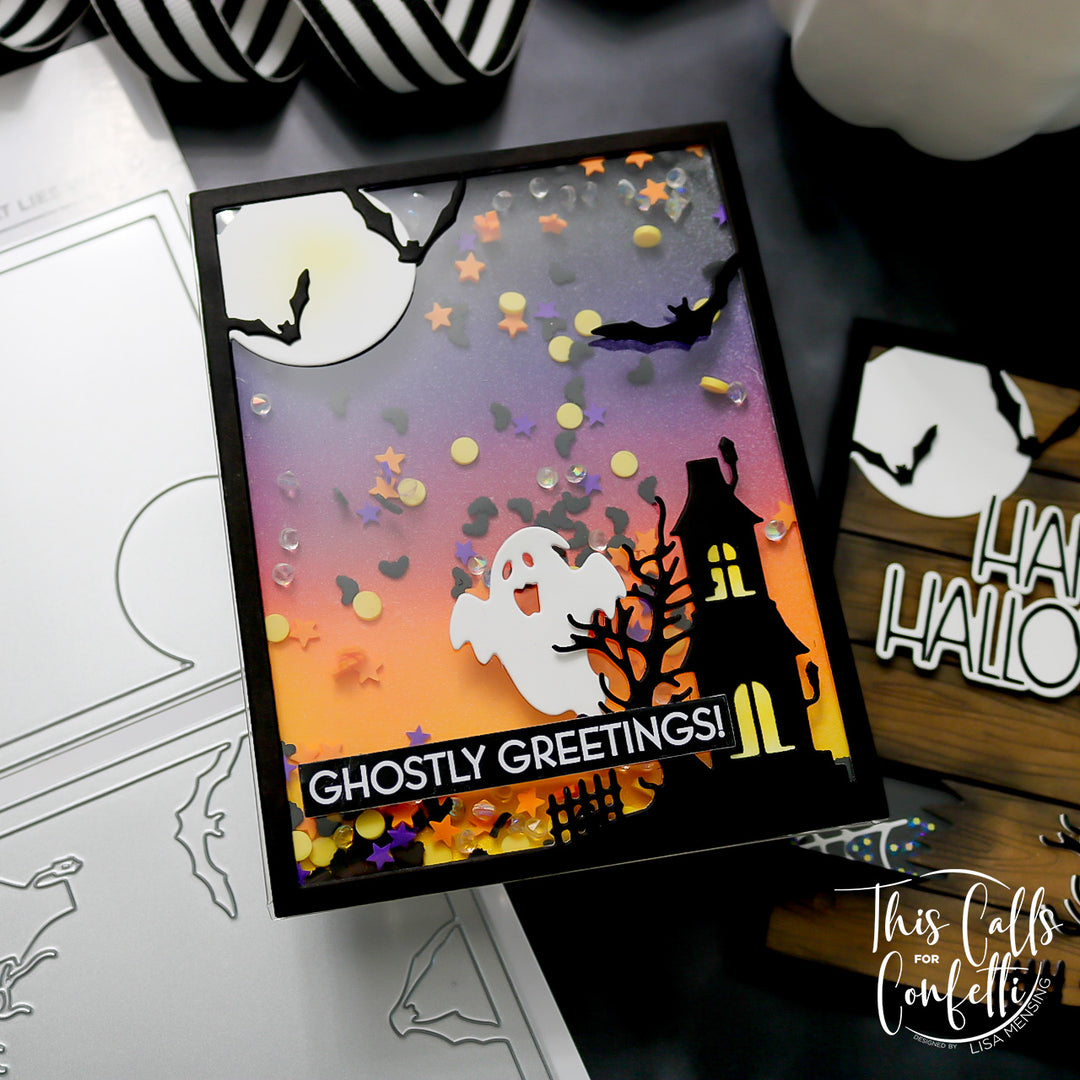 Ghostly Greeting Metal Craft Dies