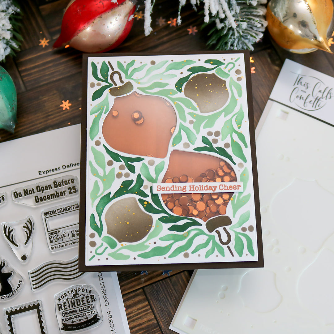 Express Delivery 4x6 Clear Photopolymer Stamp Set