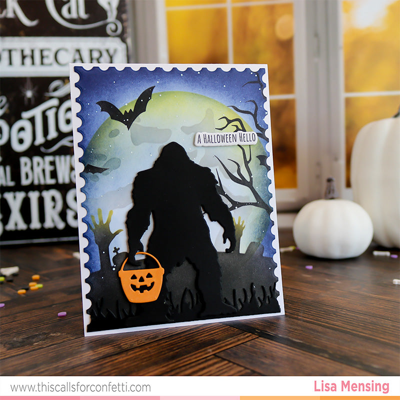 Halloween Scene Builder Stencil Set