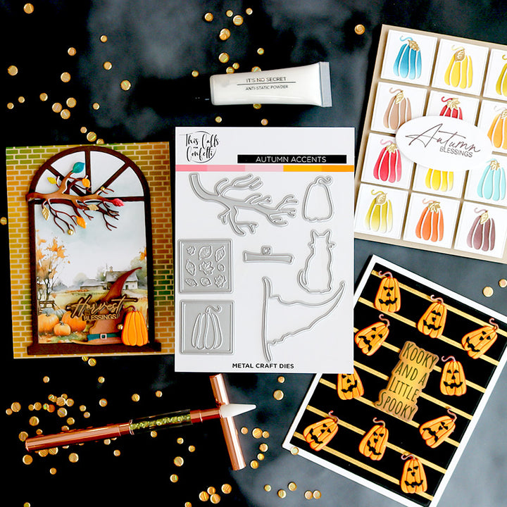 Autumn Accents 7-Piece Metal Craft Die