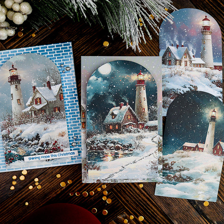 Coastal Christmas Windowscapes Ephemera