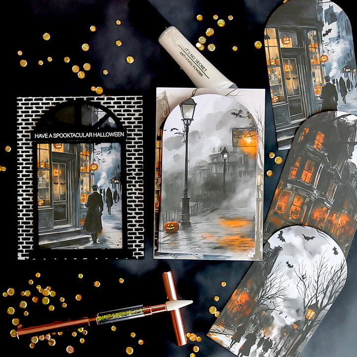 Halloween Past 16-Piece Ephemera Pack