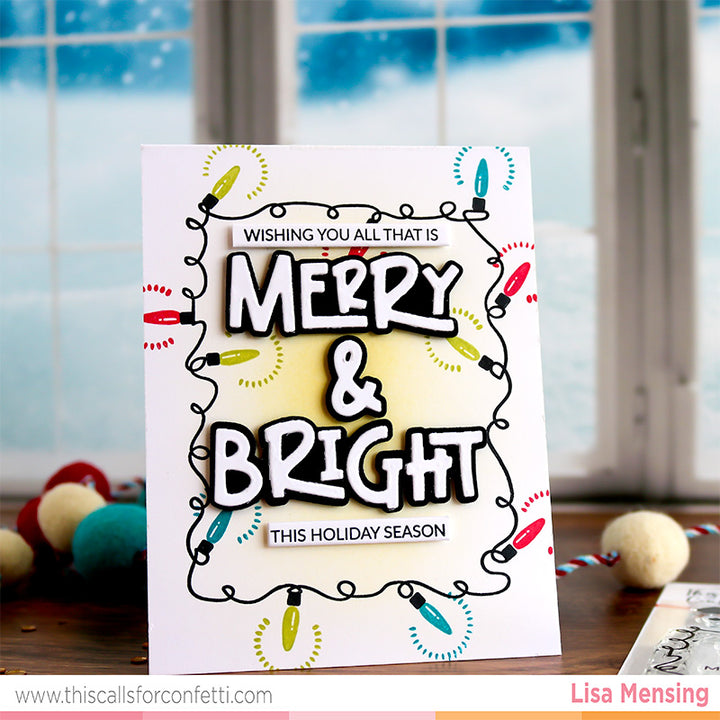 Shine Bright 4x6 Stamp Set
