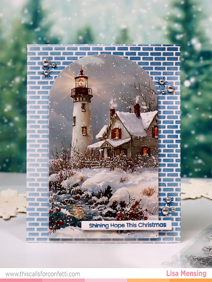 The Light of the Season 3 x 4 Stamp Set