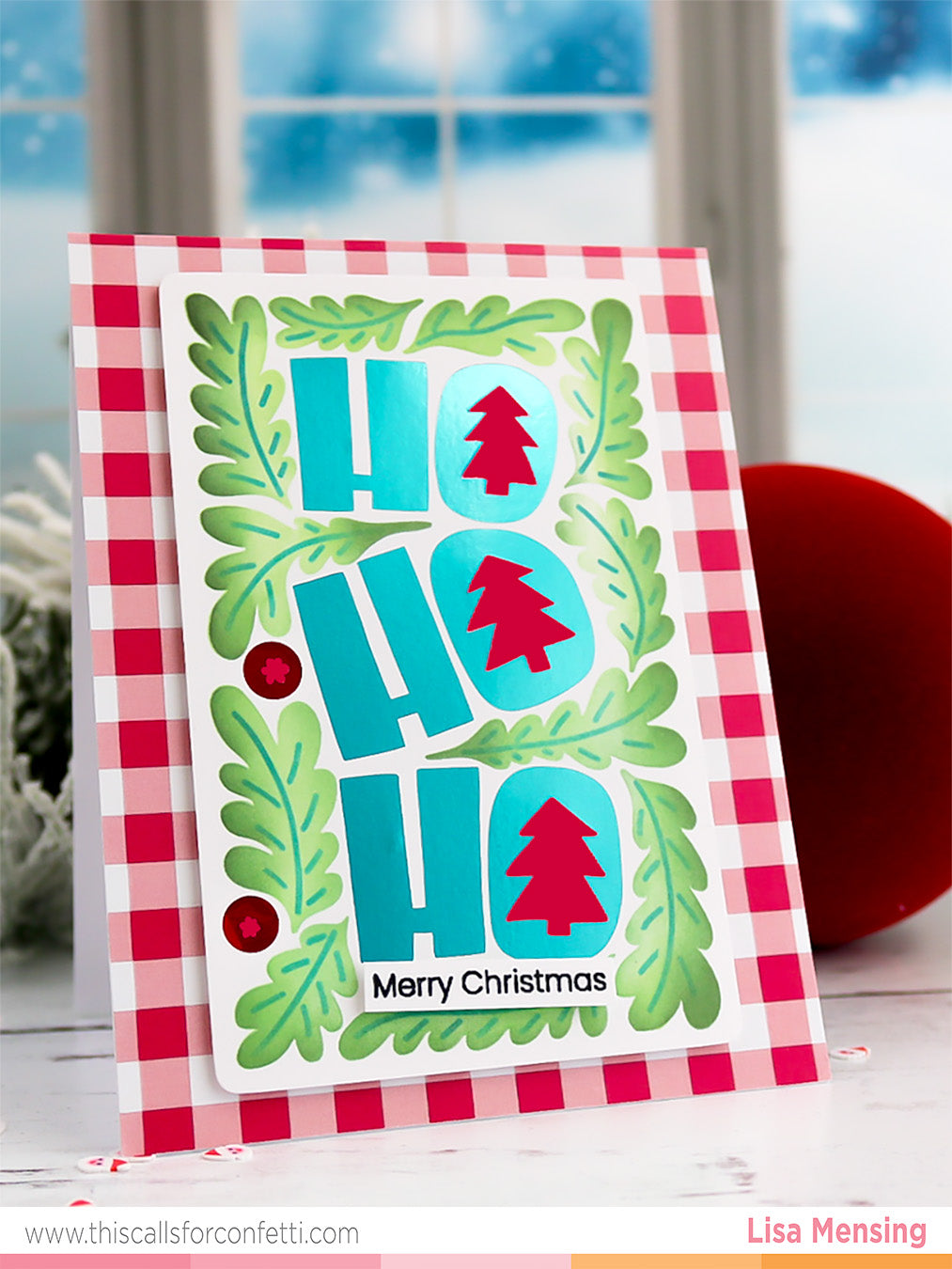 Festive Ho Ho Ho Christmas Card Ideas for Cardmakersncils & Foil ’n ...