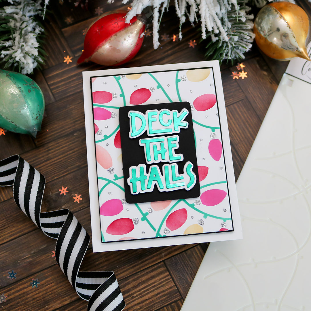 Deck the Halls Word Die Set
