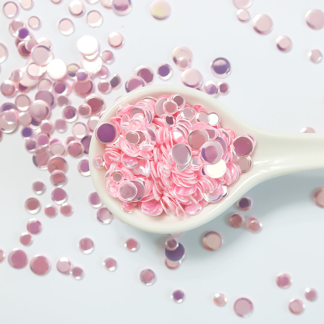 Lumi Light Pink Sequin Confetti