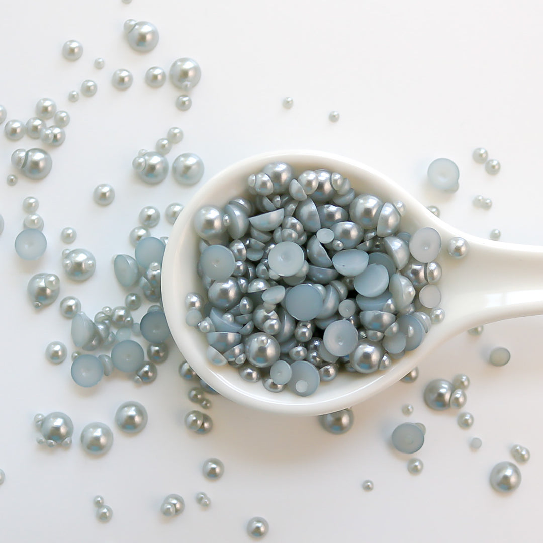 Silver Pearl Embellishments