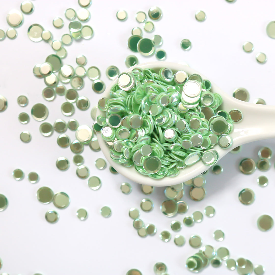 Lumi Lime Sequin Confetti
