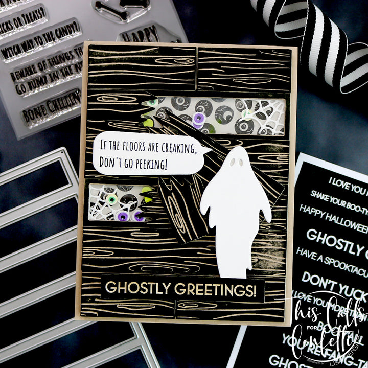 Kooky Spooky 4x6 Clear Photopolymer Stamp Set