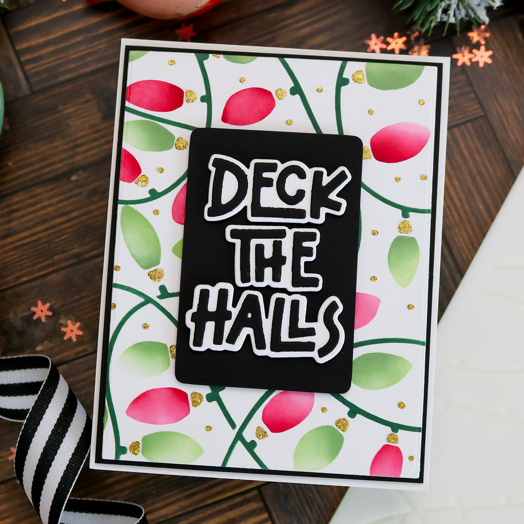 Deck the Halls Word Die Set