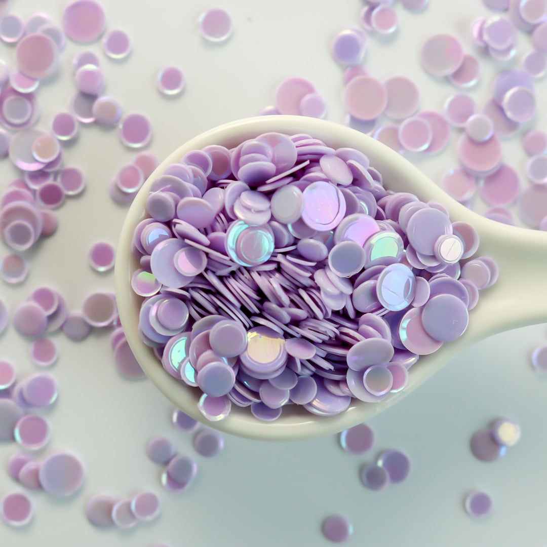 Opaque Iridescent Light Purple