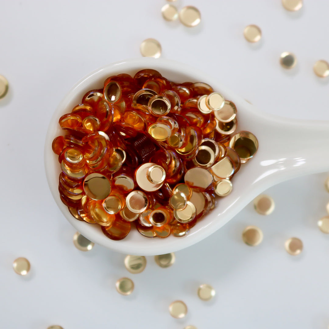 Glazed Coffee Cake Sequin Confetti