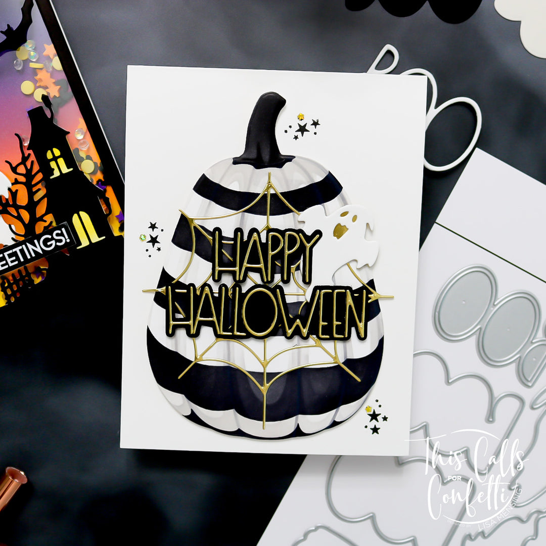 BOO-jee Pumpkin Layer Stencils & Die Set