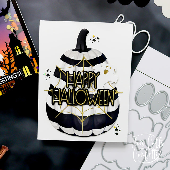 Ghostly Greeting Metal Craft Dies