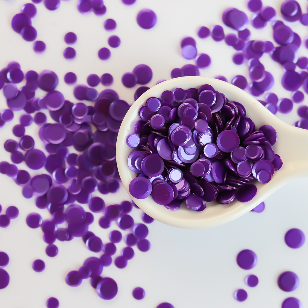 The Bright Ones -Purple Sequin Confetti