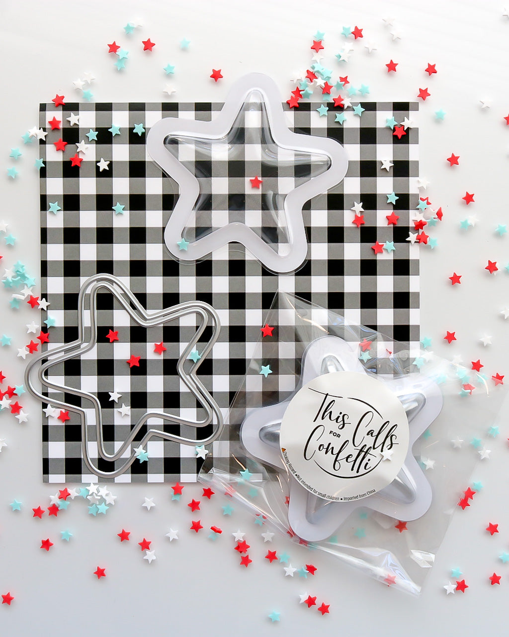 Star Shaped Shaker Pouch Starter Kit