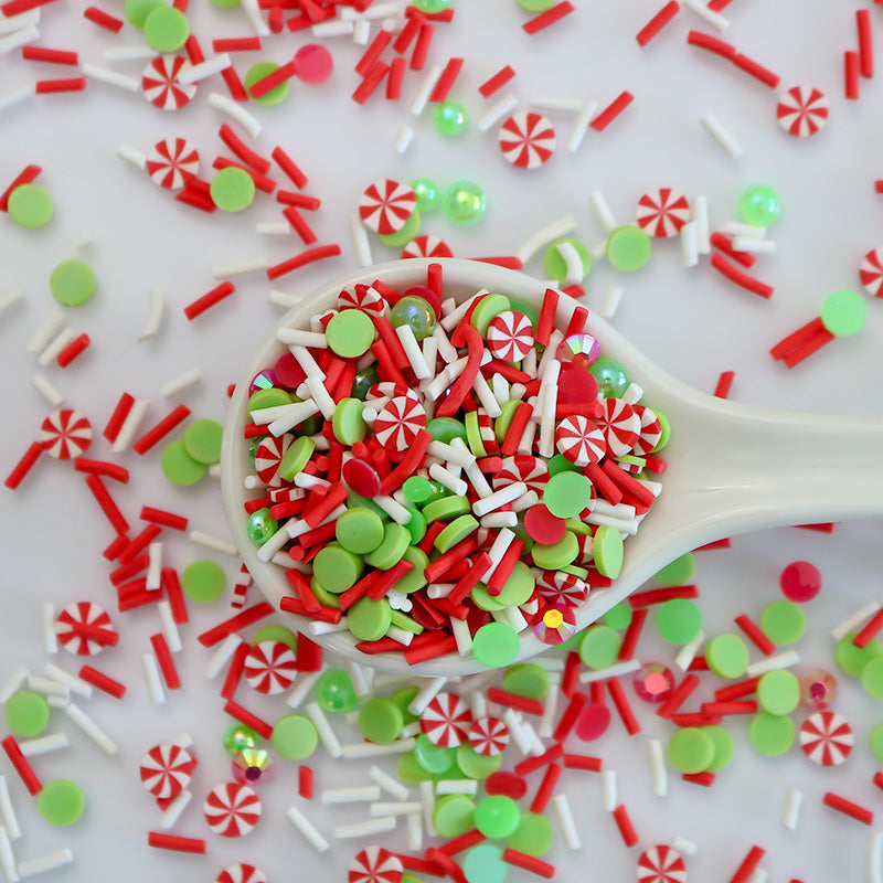 Peppermint Twist Polymer Clay Mix