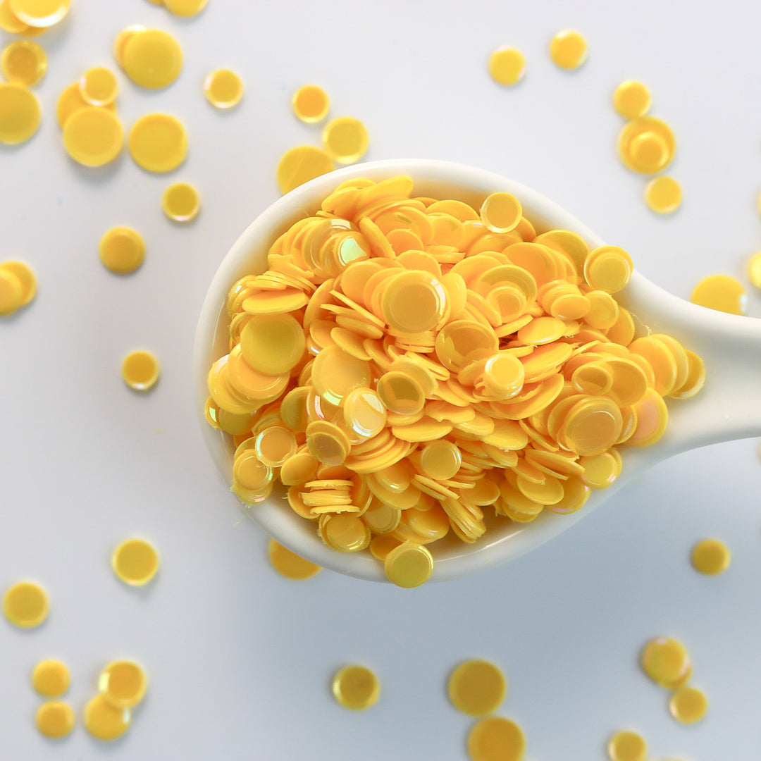 Opaque Iridescent Yellow