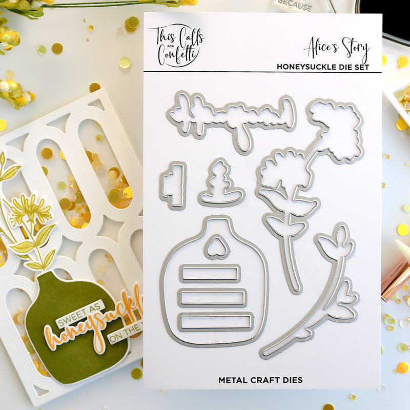 Alice's Story - Honeysuckle Outline Dies