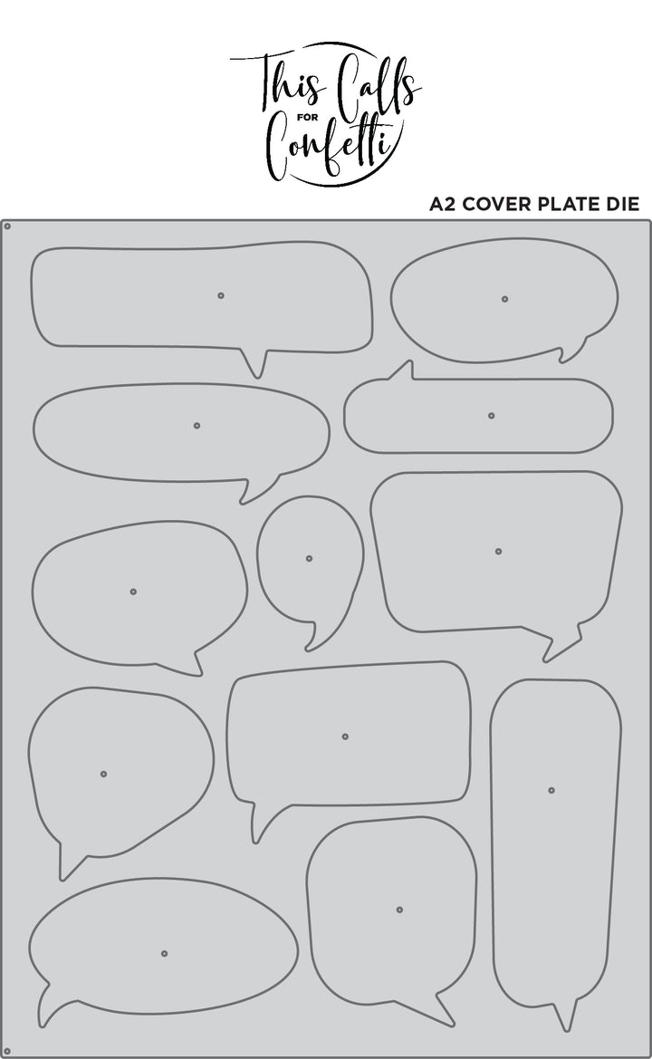 Chatty A2 Cover Plate Die