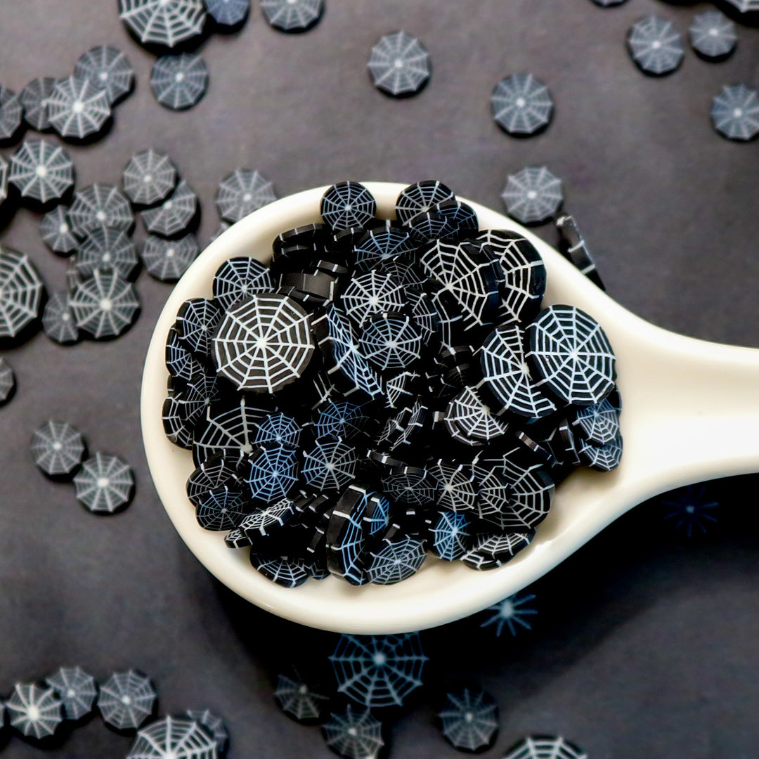 Webbed Polymer Clay Confetti