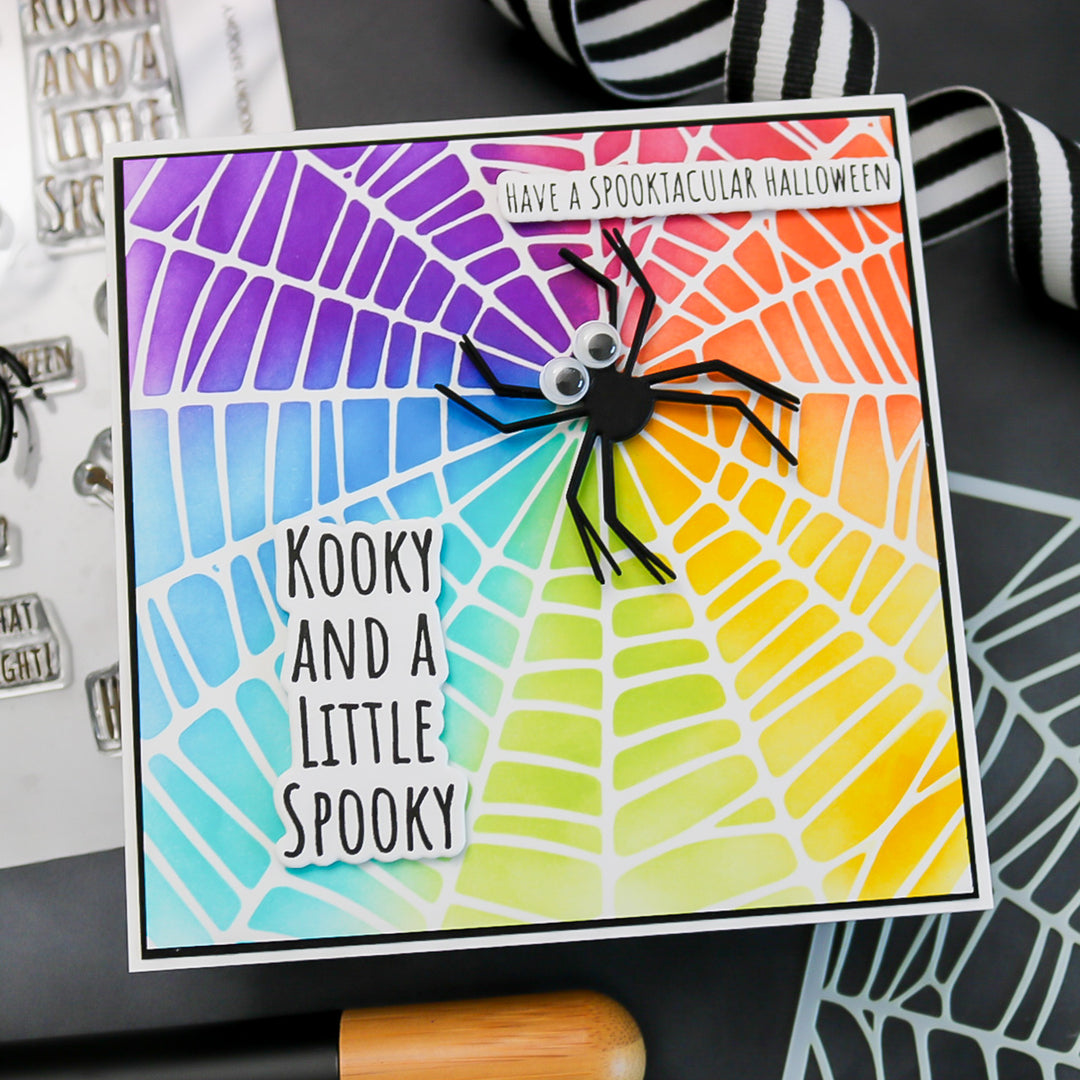 Kooky Spooky 4x6 Clear Photopolymer Stamp Set