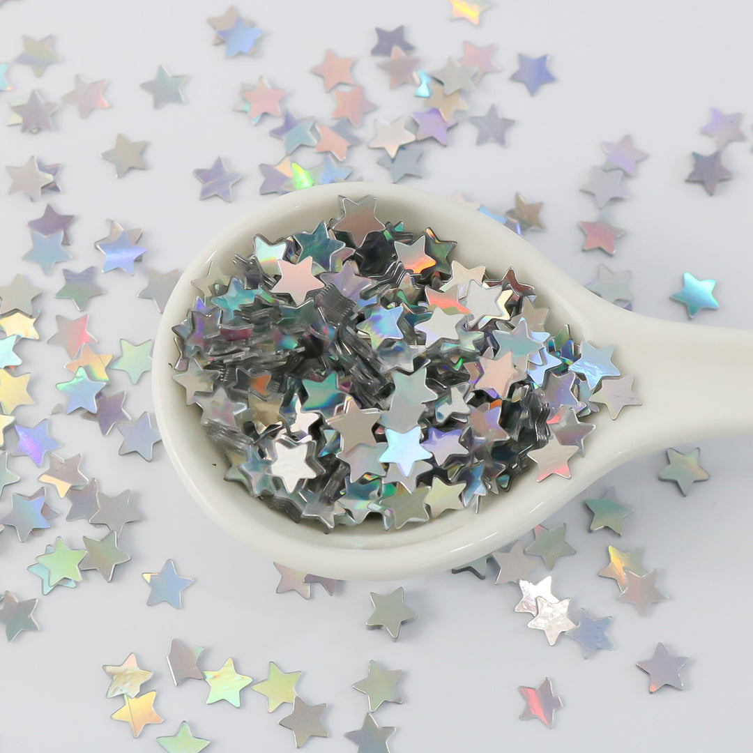 Stars - Silver Hologram