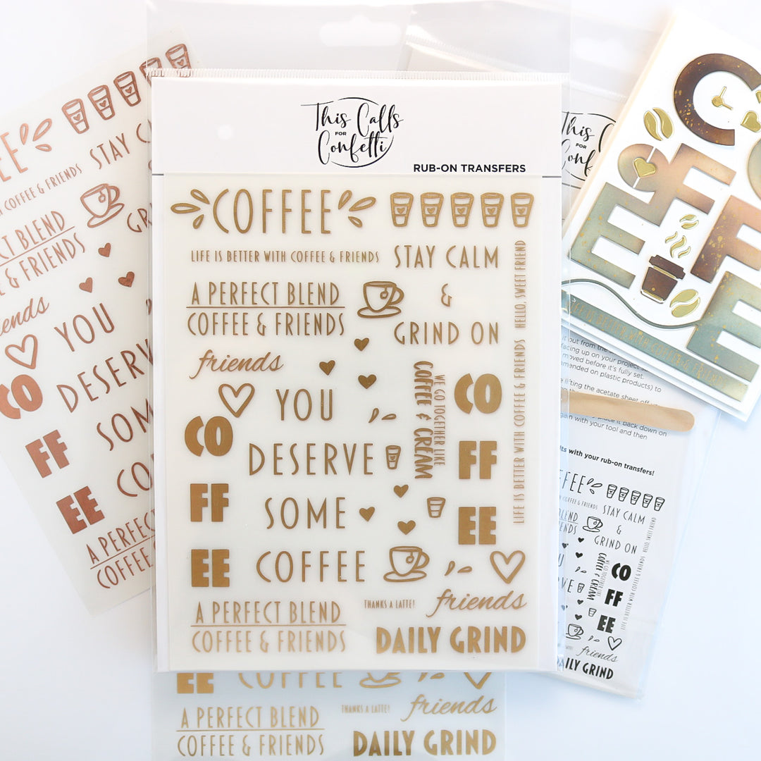 Coffee Rub - On Transfers