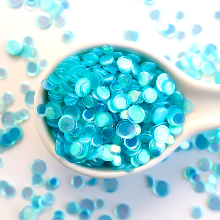 Sea Glass - Rainbow Pearl Confetti Sequins